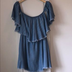 Elan off the shoulder dress